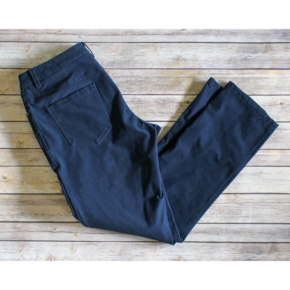 Lululemon Pants Mens 32 x 31 Blue ABC Classic Fit 5 Pocket Stretch Chino Casual